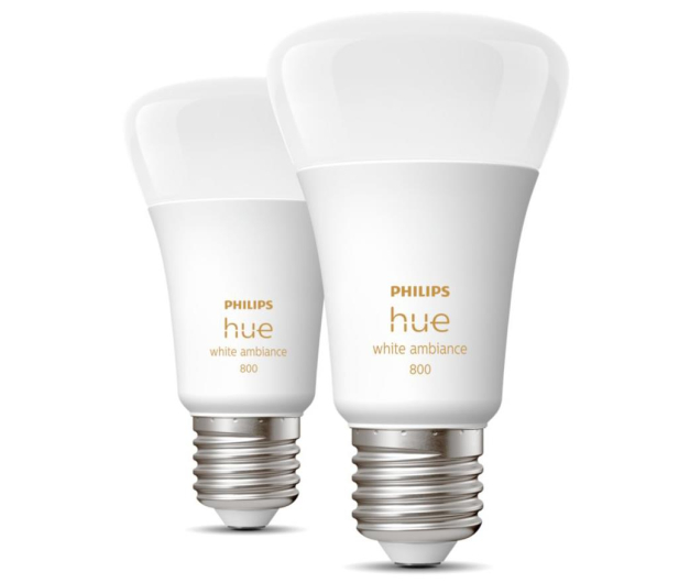 Philips Hue White ambiance Inteligentna Żarówka 2xE27 800lm 8719514328242 - 693571 - zdjęcie 3